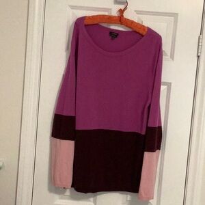Talbots cashmere Tunic ,Sz XL